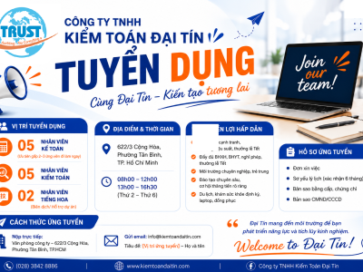 RECRUITMENT ANNOUNCEMENT – DAI TIN AUDITING COMPANY LIMITED